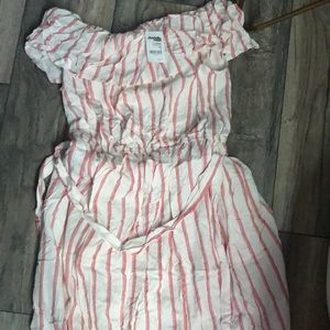 Off the shoulder dress